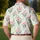 Mint Wildflower Garden Floral For Spring Brunches, Resort Wear, And Everyday Style Men's Polo Shirt - 5