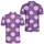 Orchid Purple And Blush Pink Polka Dots For Retro Resort Vacation Summer Wear For Men Men's Polo Shirt - 2