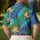 Vibrant Tropical Jungle Leaves for Resort Vacations, Beach Days, and Summer Travel for Men Men's Polo Shirt - 5