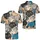 Modern Colorful Cat Faces for Cat Lovers Casual Weekend Travel and Gift Gifting Men's Polo Shirt - 2