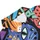 Colorful Pop Art Cat Faces for Festivals, Parties and Everyday Statement Looks Men's Polo Shirt - 6