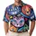 Colorful Pop Art Cat Faces for Festivals, Parties and Everyday Statement Looks Men's Polo Shirt - 1