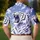 Roaring White Tiger Clouds For Summer Vacation, Beach Days And Casual Men's Style Men's Polo Shirt - 5