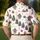 Nordic Winter Holiday Trees Gifts Snowflakes For Cozy Festive Family Home Gatherings Men's Polo Shirt - 5