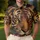 Bengal Tiger Portrait Luxury Wildlife Style for Date Nights and Beach Travel Enthusiasts Men's Polo Shirt - 4