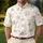 Elegant Nordic Snowflakes And Gold Dots For Christmas Gatherings And Winter Events Men's Polo Shirt - 4