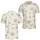 Elegant Nordic Snowflakes And Gold Dots For Christmas Gatherings And Winter Events Men's Polo Shirt - 2