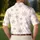 Elegant Nordic Snowflakes And Gold Dots For Christmas Gatherings And Winter Events Men's Polo Shirt - 5