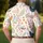 Scandinavian Folk Art Rabbits Chicks And Hens For Spring Picnics And Garden Days Men's Polo Shirt - 5