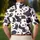Playful Giant Panda Crowd Allover Look For Casual Summer Outings And Gifts Men's Polo Shirt - 5