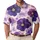 Royal Purple Pansy Flowers For Romantic Dates, Resort Getaways And Garden Parties Men's Polo Shirt - 1