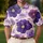 Royal Purple Pansy Flowers For Romantic Dates, Resort Getaways And Garden Parties Men's Polo Shirt - 4