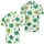 Four-Leaf Clover Emerald Green Lucky St Patrick's Day Beach Vacation Wear for Men Men's Polo Shirt - 2