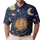 Celestial Sun And Moon Night Sky All Over For Vacation Travel And Festival Style Men's Polo Shirt - 1