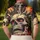 Flaming Skull Inferno Vintage Gothic Streetwear For Concert Nights And Metal Fans Men's Polo Shirt - 5