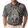 Ancient Totem Guardian Motif For Beach Trips, Resort Days And Casual Summer Style For Men Men's Polo Shirt - 1