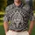 Ancient Totem Guardian Motif For Beach Trips, Resort Days And Casual Summer Style For Men Men's Polo Shirt - 4