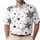 Black And White Starfield Stars For Summer Streetwear, Beach Days And Date Nights For Men Men's Polo Shirt - 1