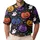 Colorful Halloween Pumpkins And Ghosts For Parties, Fall Outings And Casual Wear Men's Polo Shirt - 1