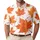 Bold Orange Maple Leaves for Autumn Gatherings, Travel and Weekend Getaways for Men Men's Polo Shirt - 1