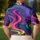 Vibrant Psychedelic Marble Swirls for Beach Parties and Festival Style for Men Men's Polo Shirt - 5