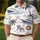 Nautical Speedboats Palms And Starfish For Relaxed Summer Beach Vacation Wear Men Men's Polo Shirt - 4