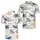 Nautical Speedboats Palms And Starfish For Relaxed Summer Beach Vacation Wear Men Men's Polo Shirt - 2