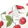 Hand-Drawn Red Cherries And Green Leaves For Summer Beach Dates And Casual Wear Men Men's Polo Shirt - 6