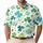 Green Shamrock Clover All Over St. Patrick's Day Casual Wear for Men Men's Polo Shirt - 1