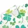 Green Shamrock Clover All Over St. Patrick's Day Casual Wear for Men Men's Polo Shirt - 6