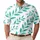 Jade Green Leafy Sprigs Fresh Garden Casual Wear For Men Men's Polo Shirt - 1