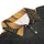 Black Cat With Golden Sunflowers Night Garden Style For Casual Dates And Cat Lovers Men's Polo Shirt - 6
