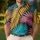 Tropical Palm Leaves For Beach Vacations, Resort Nights And Summer Travel Wear Men's Polo Shirt - 4