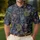 Neon Cocktail Glasses Nightlife Party Outfit For Men’s Vacation And Date Nights Men's Polo Shirt - 4