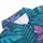 Teal Tropical Monstera And Palm Leaves for Beach Resort Travel and Casual Vacation Wear Men's Polo Shirt - 6