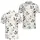Black Botanical Leaf Branch Motif For Resort Travel And Elevated Casual Mens Style Men's Polo Shirt - 2