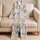 Kawaii Panda Elephant and Kitten Parade for Cozy Nights and Relaxed Weekend Lounging Satin Pajamas Set - 5