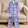 Kawaii Cats Hearts And Stars Cozy Sleepwear For Girls Bedtime Lounging Satin Pajamas Set - 5