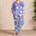 Kawaii Cats Hearts And Stars Cozy Sleepwear For Girls Bedtime Lounging Satin Pajamas Set - 4
