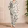 Elegant Halloween Skull Motif For Cozy Family Fall Nights And Matching Looks Satin Pajamas Set - 4
