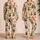 Autumn Teddy Bear And Pear Motif For Cozy Fall Nights And Relaxing Weekends At Home Satin Pajamas Set - 2