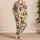 Autumn Teddy Bear And Pear Motif For Cozy Fall Nights And Relaxing Weekends At Home Satin Pajamas Set - 4