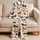 Dachshund Party Hats And Gift Boxes Cheerful Celebration Sleepwear For Women Satin Pajamas Set - 5