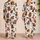Highland Cow And Black Ribbon Bow Cottagecore Bedtime Gift For Women And Cow Lovers Satin Pajamas Set - 2
