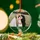 Personalized Couple Photo Glass Christmas Ornament For Couples, Custom Picture Keepsake Anniversary Gift - 4