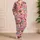 Kawaii Donuts Strawberries Cupcakes Sweet Treat Motifs For Cozy Nights Gift Seekers Satin Pajamas Set - 4