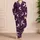 Ivory Crescent Moon And Sleepy Eyes Night Sky Sleepwear For Women Satin Pajamas Set - 4