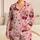 Cherry Bow Heart Motif for Romantic Lounging, Bridal Weekends and Gift Giving Moments Satin Pajamas Set - 1