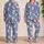 Kawaii Teddy Bears And Moon Night Sky Sleepwear For Women Cozy Loungewear Satin Pajamas Set - 2