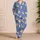 Kawaii Teddy Bears And Moon Night Sky Sleepwear For Women Cozy Loungewear Satin Pajamas Set - 4